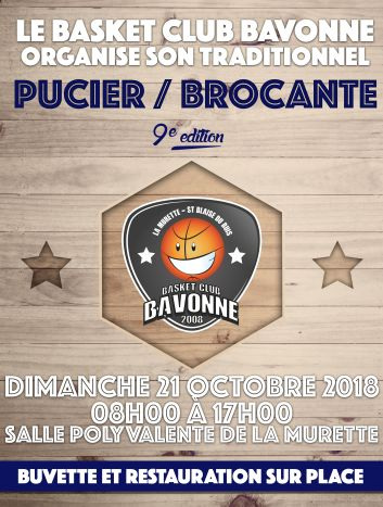 affiche du pucier 2018 du BCB